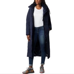 Columbia Long down jacket